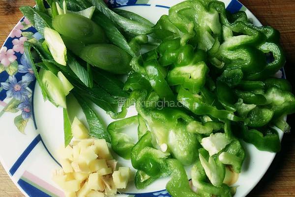 青椒豆皮的做法图解3