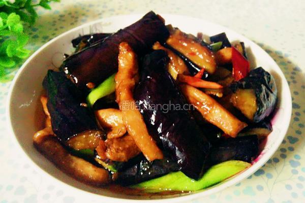 肉丝烧茄子的做法图解10