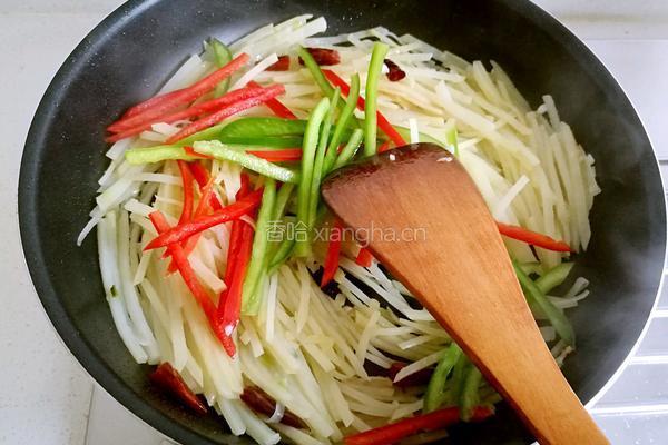酸辣土豆丝的做法图解11