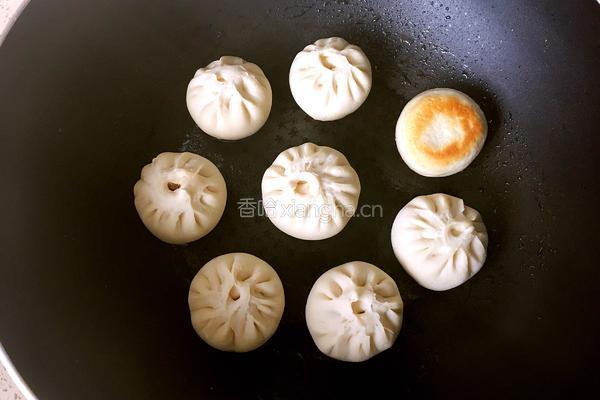 猪肉水煎包的做法图解12