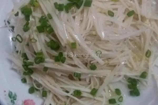 凉拌莲藕丝的做法图解6