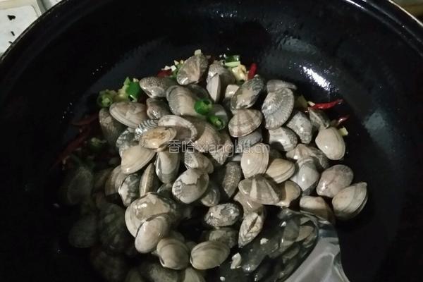 香辣花蛤的做法图解4