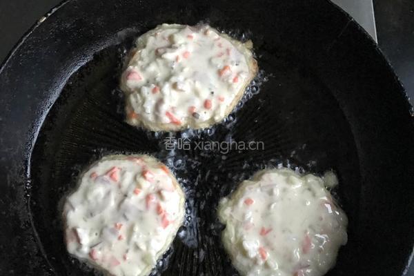 芝士培根土豆饼的做法图解4