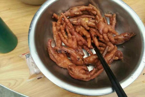 酱油卤鸡爪