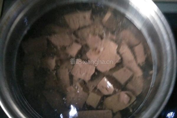 酸辣鸭血粉丝的做法图解4