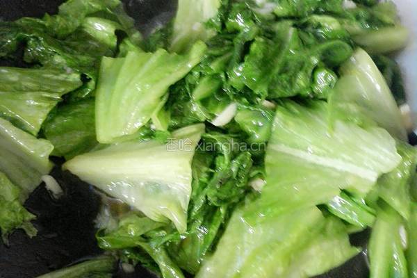 蒜蓉生菜的做法图解6