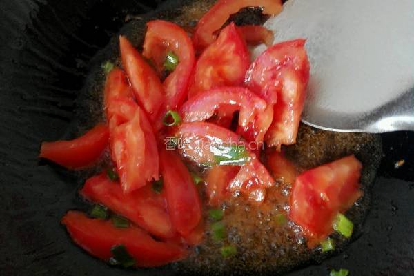 西红柿鸡蛋烩饼的做法图解4