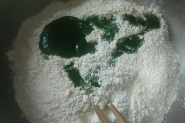 菠菜面团的做法图解5
