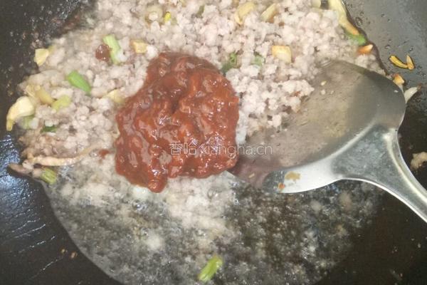 酱香肉沫茄子(电饭锅版）的做法图解7