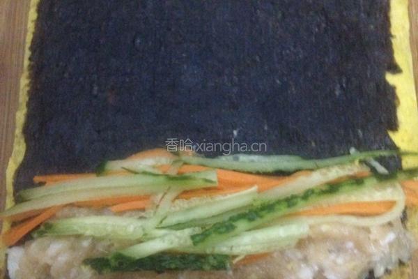 黄金海苔鸡肉卷的做法图解8