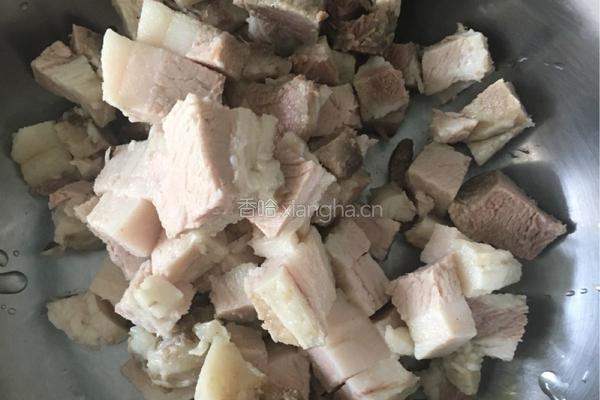 肉末酸豆角的做法图解2