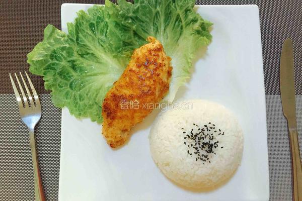 爆浆蜜汁鸡排饭的做法图解12
