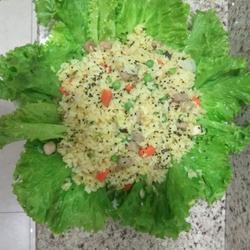 五彩炒饭的做法[图]