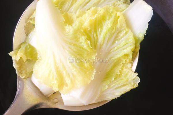 蛤蜊炝白菜的做法图解6