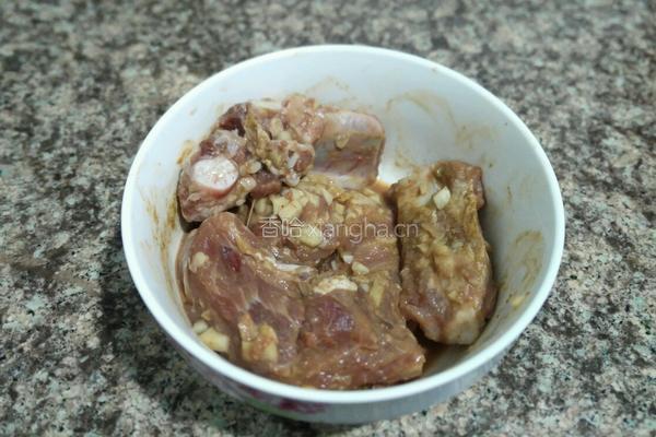 孜然烤排骨的做法图解4