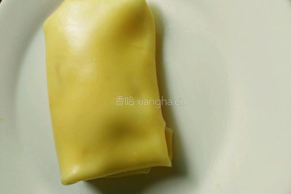 芒果班戟的做法图解16
