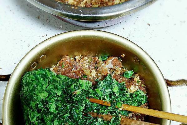 馄饨馅之青菜鲜肉的做法图解14