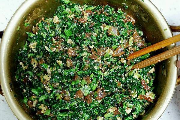 馄饨馅之青菜鲜肉的做法图解15
