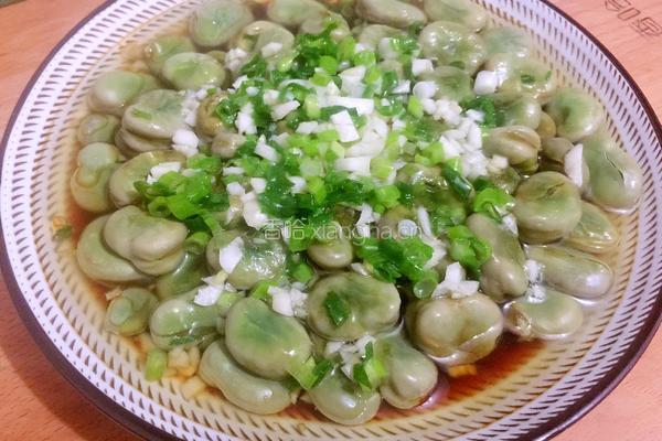 葱油蚕豆的做法图解7