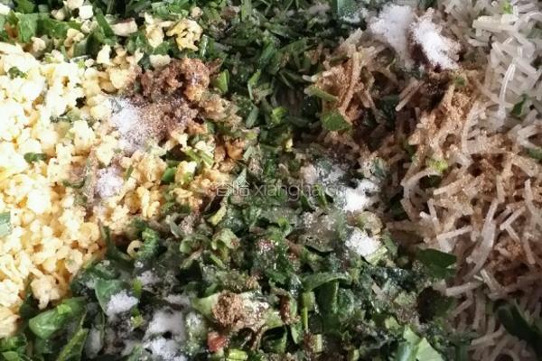 菠菜鸡蛋盒子的做法图解5