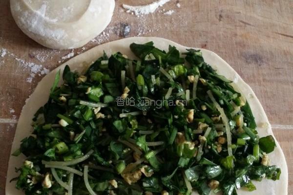 菠菜鸡蛋盒子的做法图解7