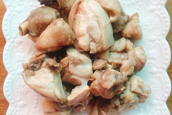 鸡腿烧山药的做法图解6