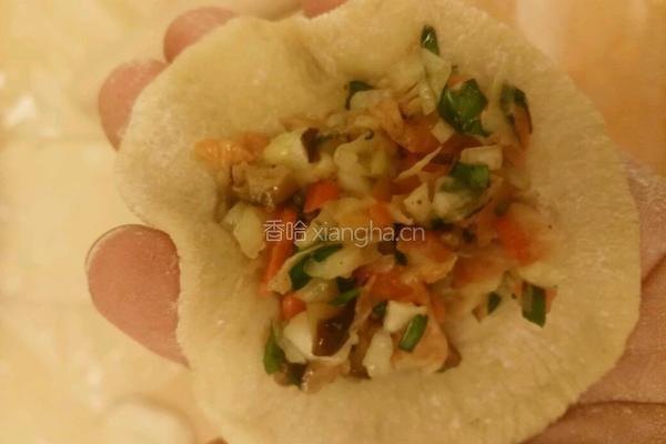 素菜馅包子的做法图解16