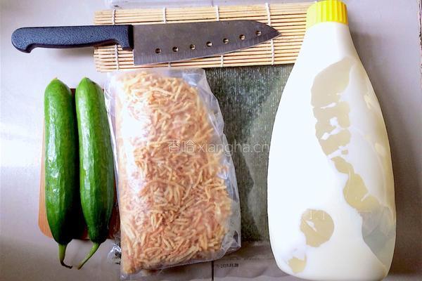日式紫菜包饭的做法图解1