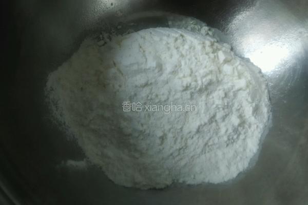 菠菜汁煎饼的做法图解2