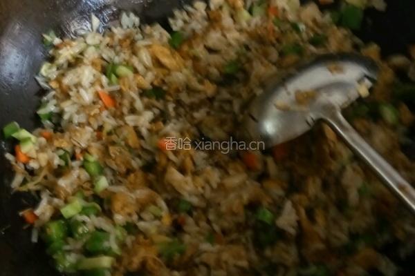 什锦炒饭的做法图解12