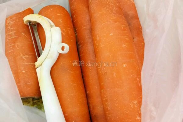 胡萝卜干的做法图解1