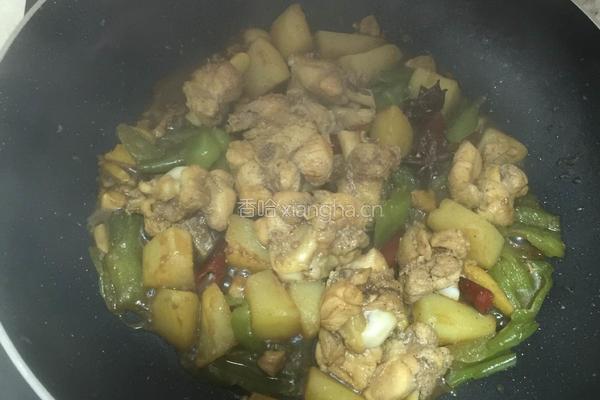 土豆烧鸡饭的做法图解10