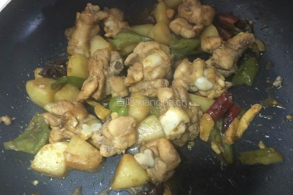 土豆烧鸡饭的做法图解11