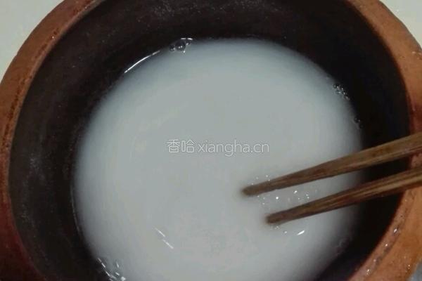 自制宝宝米粉糊的做法图解3