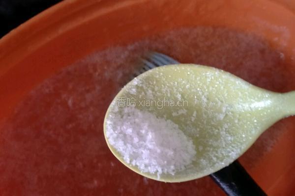 烤面包片加番茄酱的做法图解4