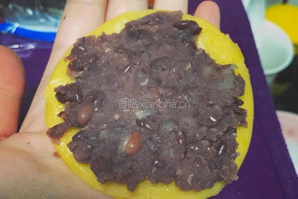 黄金豆沙饼的做法图解12