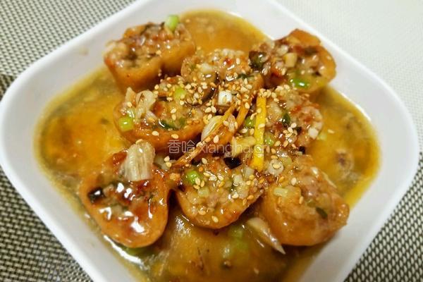 客家酿油豆腐的做法图解6