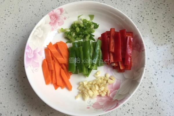 素炒白玉菇的做法图解3