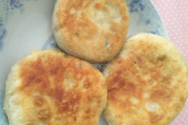 韭菜鸡蛋馅饼的做法图解8