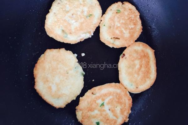 豆渣饼的做法图解4