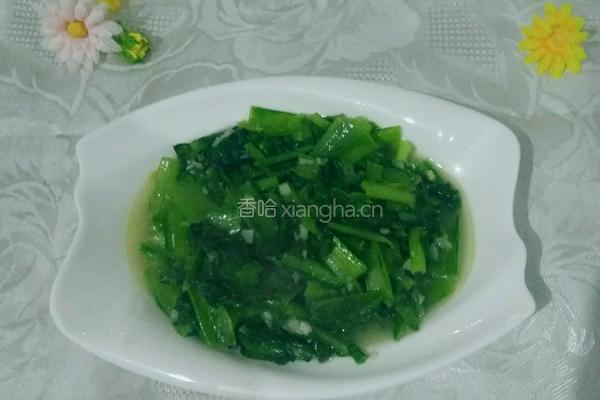 蒜香小白菜的做法图解6