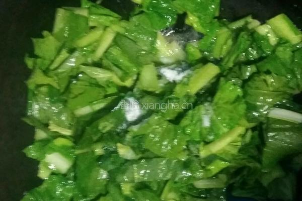 蒜香小白菜的做法图解4