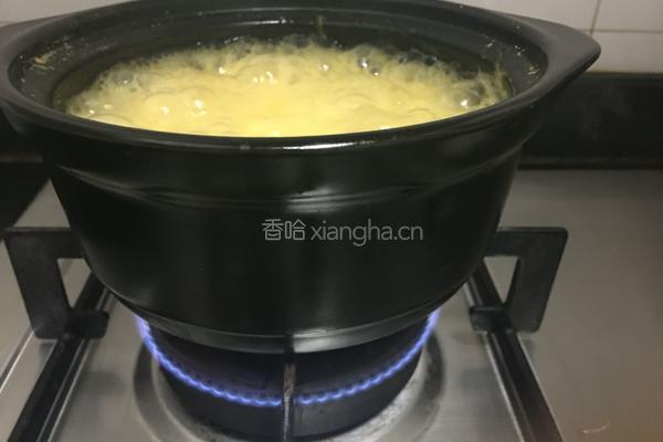 石斛南瓜砂锅粥的做法图解6