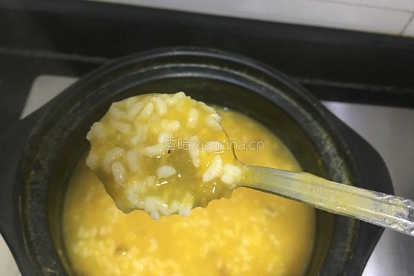 石斛南瓜砂锅粥的做法图解8