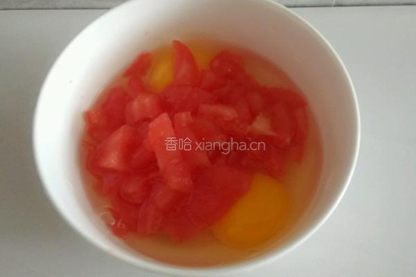 西红柿蛋羹的做法图解2