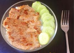 蜜汁橙香鸡排饭