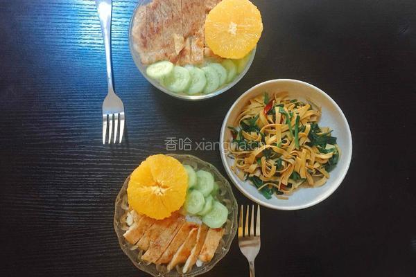 蜜汁橙香鸡排饭的做法图解7