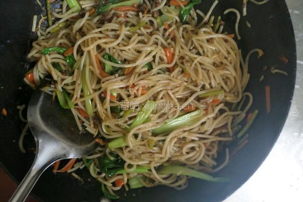 牛肉炒米粉的做法图解5