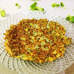 槐花鸡蛋煎饼的做法[图]