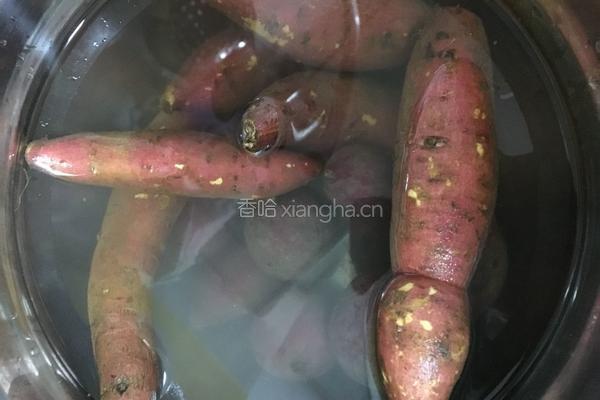 天目山小香薯的做法图解2